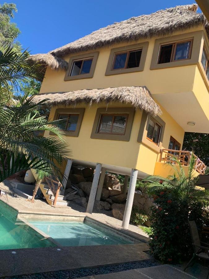 Cabanas-Villa Aloha Chacala 恰卡拉 外观 照片